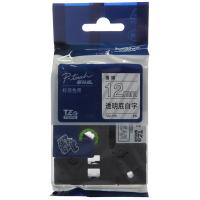 兄弟（brother） TZe-135 兄弟TZe-135 12mm透明底白字标签色带(适用所有兄弟