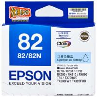 爱普生（EPSON）T0825/0825N 浅蓝色墨盒 C13T112180（适用Photo R270/R290/R390/RX590）