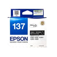 爱普生 EPSON T1371 墨盒黑色 适用K100K20...