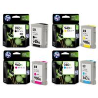 惠普（HP） 940XL 墨盒 大容量 适用8000 8000A 8500 8500A 惠普打印机 940xl墨盒黑彩套装
