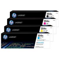 惠普（HP）CF510A-CF513A 204A黑色硒鼓 原装鼓 惠普打印机硒鼓 CF510A（四色套装）