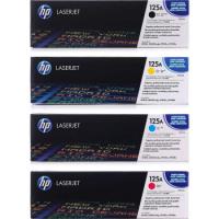 惠普（HP） cb540a 125a 硒鼓 适用 1215 1515 1518 1312 惠普125a硒鼓黑彩套装 惠普原装耗材