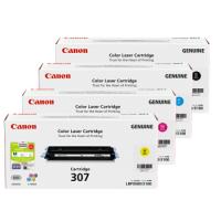 佳能 CRG-307 彩色硒鼓 适用于LBP5000、LBP5100 佳能打印机使用  CRG307 硒鼓（四色套装）