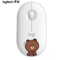 罗技（Logitech）Pebble无线蓝牙鼠标 LINE ...