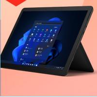 微软Surface Go 3 酷睿i3 8G+128G 二合一平板电脑 典雅黑 10.5英寸人脸识别 学生平板 轻薄笔记本
