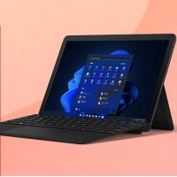 微软Surface Go 3 8G+128G 二合一平板电脑 典雅黑+典雅黑键盘盖 10.5英寸人脸识别 学生平板 轻薄笔记本