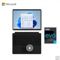 微软Surface Pro 8 二合一平板电脑 i5 8G+512G 亮铂金+典雅黑键盘盖 13英寸高刷触控屏 轻薄笔记本