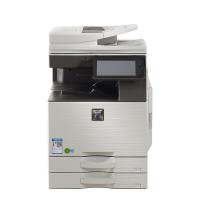 夏普(Sharp) MX-B5053R 双面输稿器+双纸盒 A3黑白激光多功能一体机 白色(单位：台)